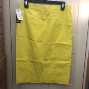 New pencil stretch skirt